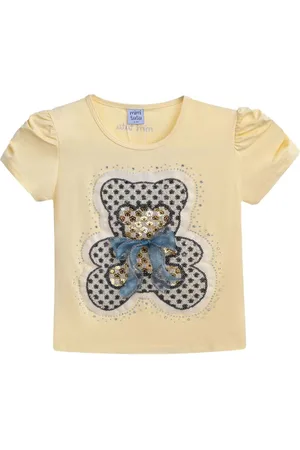 Mimi Tutu T-shirt med bamseapplikation