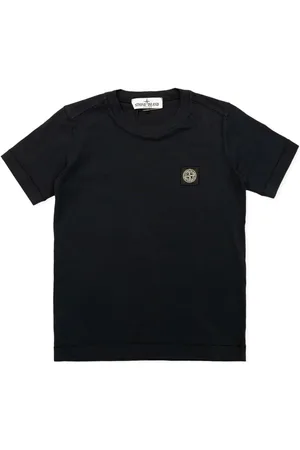 Stone Island T-shirt med kompasapplikation