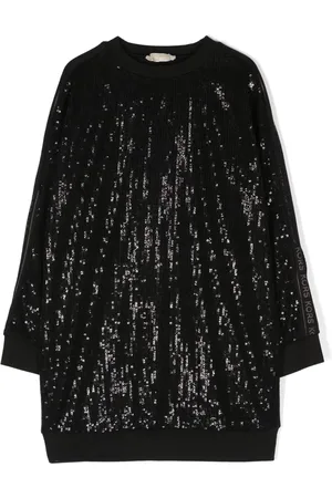 Michael Kors Leggings med logoudsmykning og sidepanel