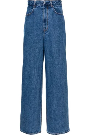 Givenchy Jeans med brede ben og mellemhøj talje