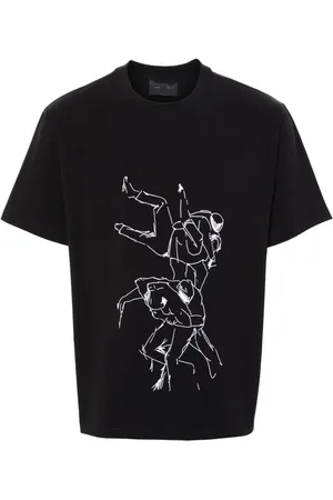HELIOT EMIL T-shirt med Shelter-tryk