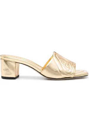 Alexander McQueen 60 mm Seal mules