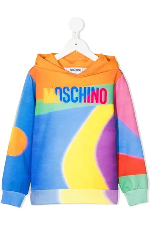 Moschino Hættetrøje med colourblocking og logo
