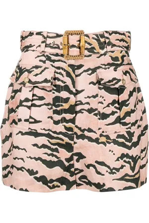 ZIMMERMANN Matchmaker Safari shorts i hør