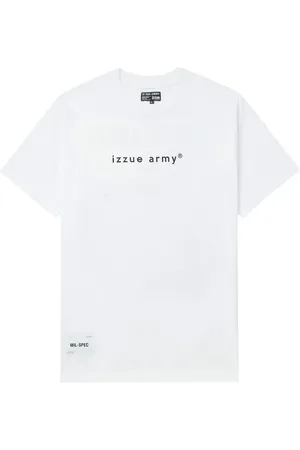 Izzue T-shirt med logotryk