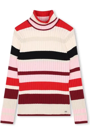 Sonia Rykiel Enfant Ribstrikket trøje med striber