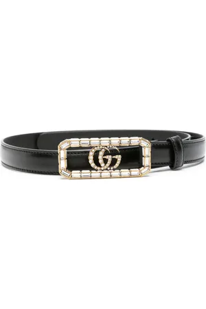 Gucci Læderbælte med GG-spænde
