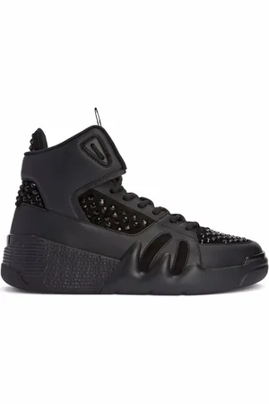 Giuseppe Zanotti High-top sneakers med krystaludsmykning