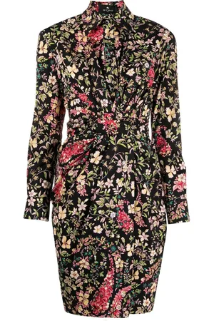 Etro Skjortekjole med blomstertryk