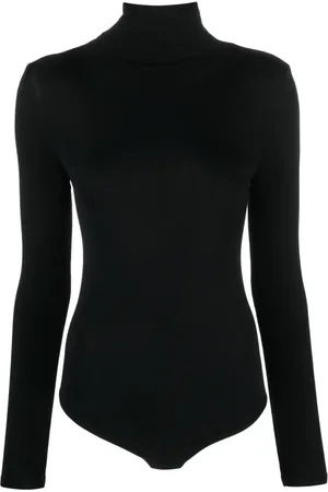 Wolford Langærmet bodysuit med rullekrave