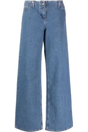 MAGDA BUTRYM Jeans med brede ben og logomærke