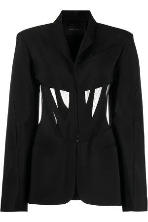 MUGLER Blazer med korset-detalje