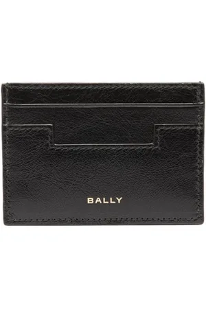 Bally Kortholder i læder med logotryk