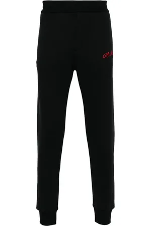 Alexander McQueen Joggingbukser med broderet logo