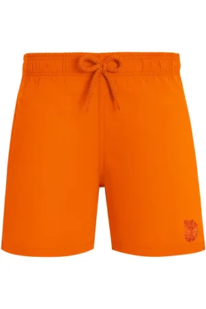 Vilebrequin Badeshorts med broderet detalje