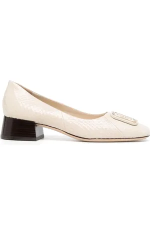 Tory Burch Georgia pumps med logoplade