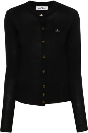Vivienne Westwood Cardigan med orb-broderi