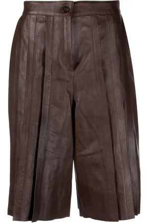 Golden Goose Shorts med plisseringer