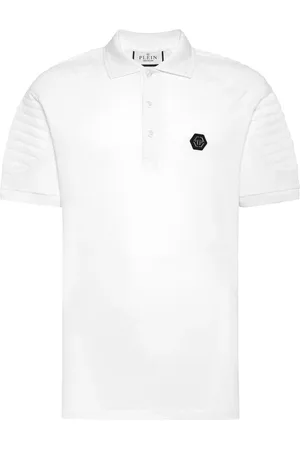 Philipp Plein Polo med logo-applikation