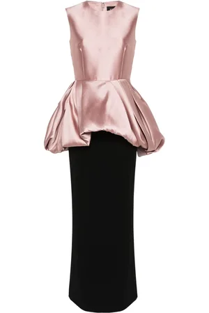 Solace Emi kjole med peplum-detalje