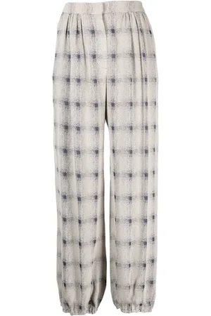 Emporio Armani Ternede bukser med abstrakt tryk
