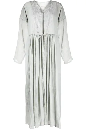 Bambah Broderet kaftan-kjole