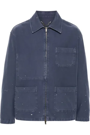 Golden Goose Denimjakke med slitageeffekt