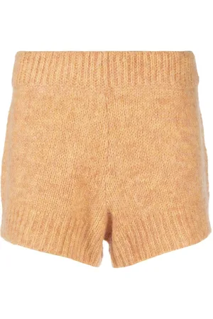 ROTATE Højtaljede shorts i strik
