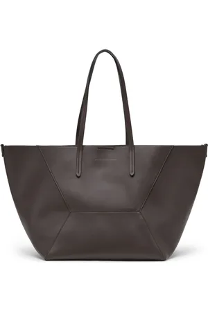 Brunello Cucinelli BC Duo tote i læder