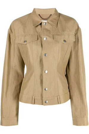 Stella McCartney Faconsyet jakke med knapper