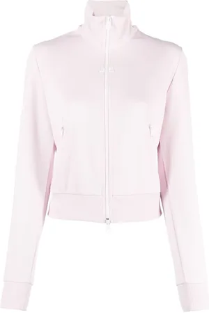 Courrèges Sweatshirt med høj hals og lynlås