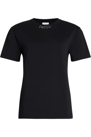Patou T-shirt med Art Deco-logo