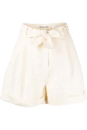 Casa Raki Clementina shorts i hør