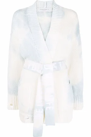 Golden Goose Cardigan med batiktryk