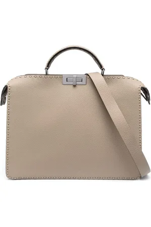 Fendi Mellemstor Peekaboo ISeeU tote