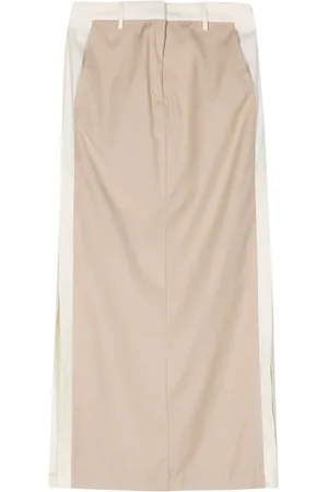 REMAIN Pencil-nederdel med colourblocking