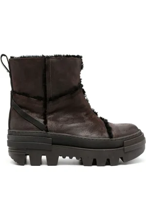 Premiata Loafers i ruskind med synlige søm