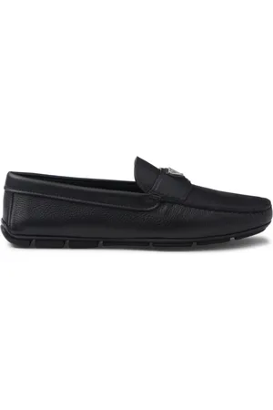 Prada Drive loafers i læder
