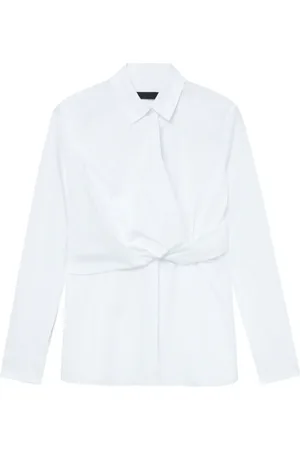 JUUN.J T-shirt med snoet detalje