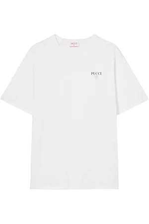Puccini T-shirt med logotryk