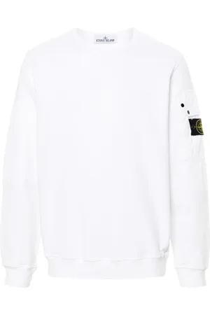 Stone Island Sweatshirt med kompasmærke