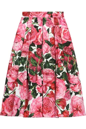 Dolce & Gabbana Nederdel med blomstertryk