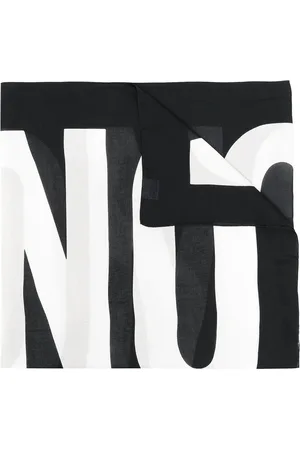 Moschino Tørklæde med logotryk