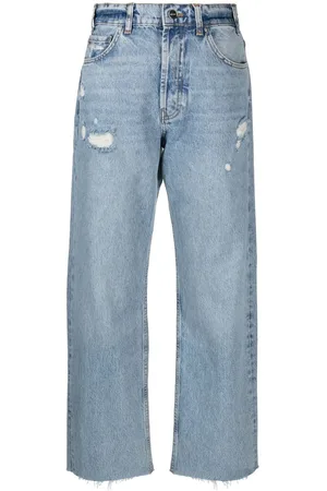 ANINE BING Gavin jeans med lige ben og mellemhøj talje