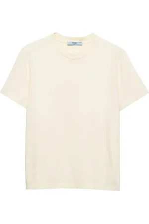 Prada T-shirt med trekantet logo