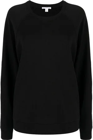 James Perse Sweatshirt i frotté med løs pasform