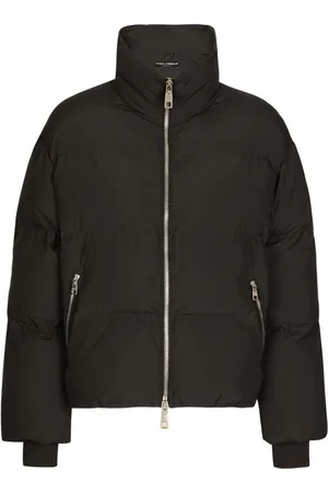 Dolce & Gabbana Dynejakke med lynlås