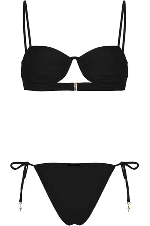 Noire Swimwear Monowire bikinisæt i satin