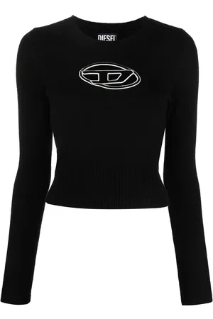 Diesel M-Areesa trøje med broderet logo