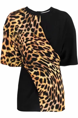 Stella McCartney T-shirt med gepardtryk